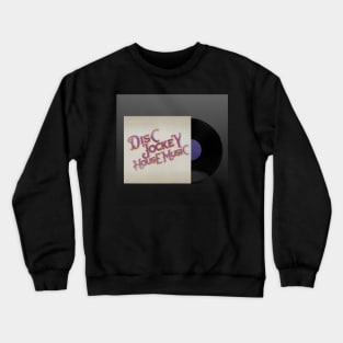 VINTAGE VINYL DJ Crewneck Sweatshirt